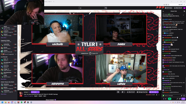 Ludwig reads Soda's logs from his chat