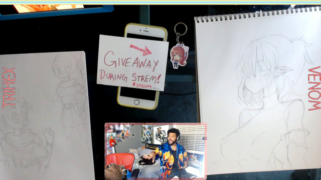 Trihex Admits Hentai Addiction While Drawing Lewds On Stream