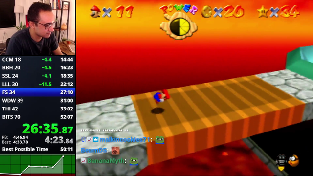 bald sm64 runner confirms he is NOT Clint...