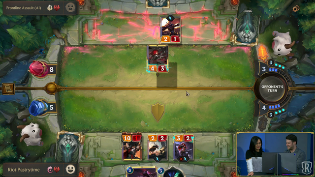 Riot debuts a new card game - and loses to AI.