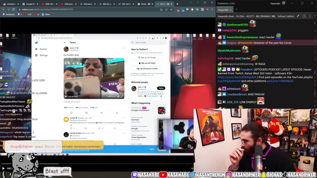 Hasan Says That Destiny Is Trying To Start An Online Race War
