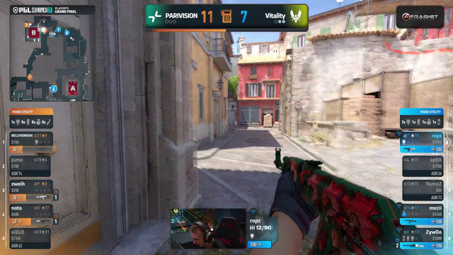 Zywoo insane spray transfer 1v2