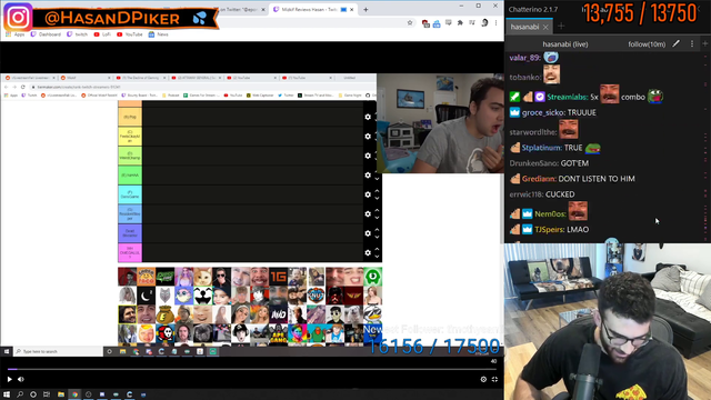 Hasan's Mizkif impression