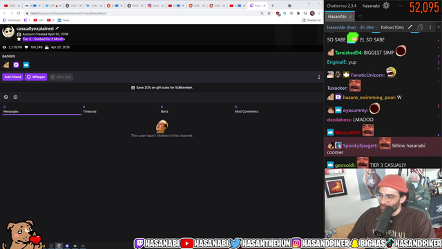 casuallyexplained rolls Hasan