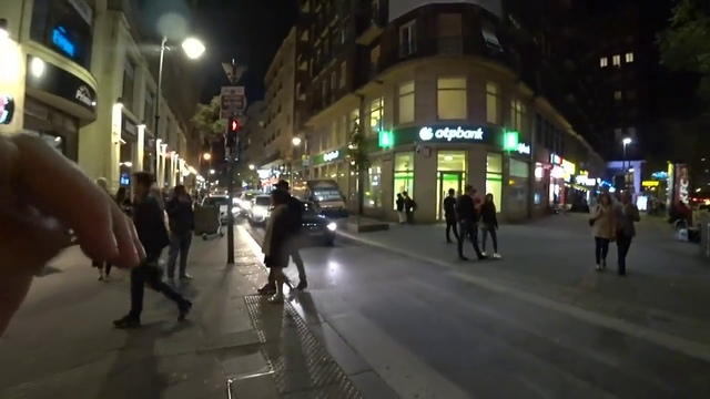 Jake's sniper almost hit by car