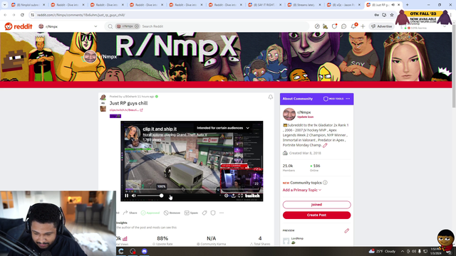 Nick and Nora (Jason's GF in GTA RP) are not RPing anymore
