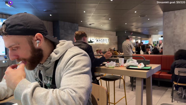 Guy gets assaulted for being loud for a couple of seconds at Burger King in Sweden