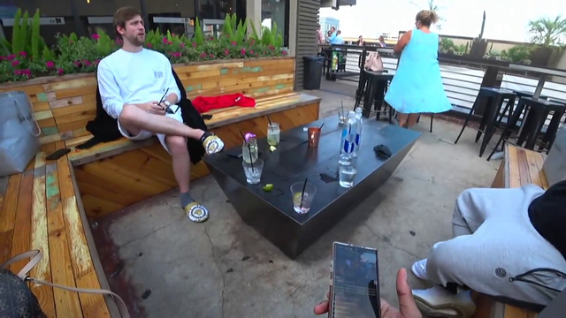 Sodapoppin Scares off a Lady at the Bar