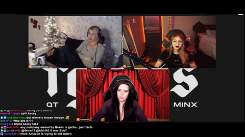 QT Talks about Twitch favoritism with bans