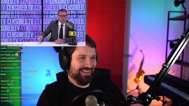 Destiny pulls Gavin over the edge in vaccine debate