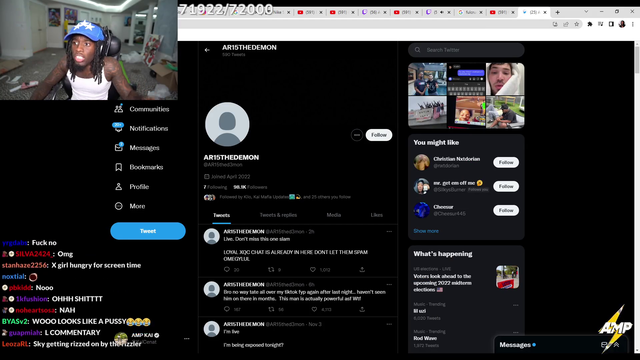 cuffem breaks adin ross's monitor LOL -1