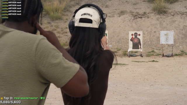 Nmplol - "shooting instructor" opts for fingers in ears hearing protection