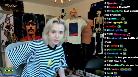XQC sister reads a comment