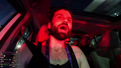 Russel stunlocks the entire car with his baby impression