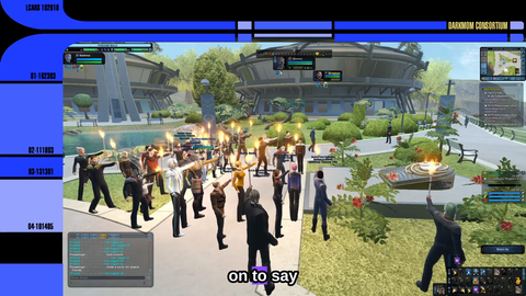 Star Trek Online players paying tribute to Sir Patrick Stewart
