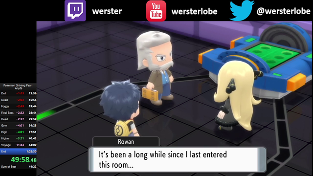 After only being out a week, Pokemon Shining Pearl has been beaten in under 1 hour