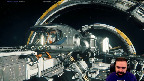 Captain Richard enjoys the sound design in Star Citizen's newest test branch.