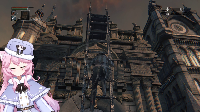 Cute anime girl does a Cleric Beast impression