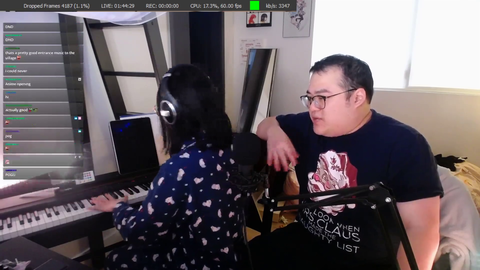 Lily and Scarra create game music for Reckful