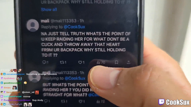 least parasocial X user