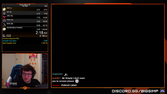 Simply Is Starting To Lose It In The Marathon