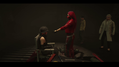 The Burger Shot Gang is training themselves on how to torture Rob when they get him