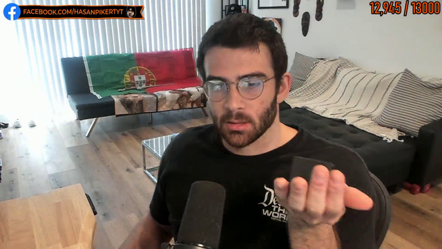 Hasan Does a dr.Disrespect Impression