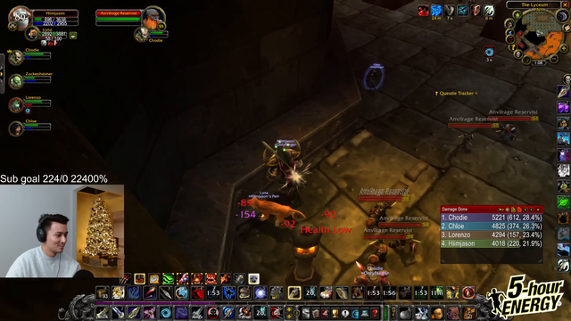 Pika and Chodie nearly dying in BRD (2 other players died)
