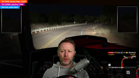 Limmy has trouble on American Truck Simulator