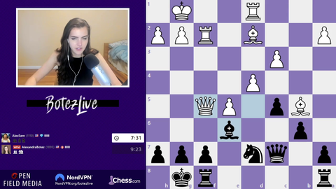 Chess dominatrix entraps an innocent Llama