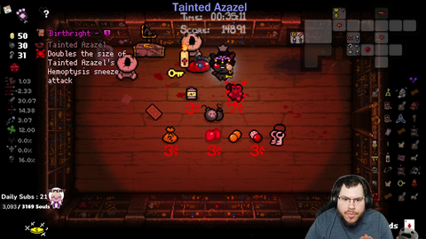 Cobalt gets a cool item in Isaac
