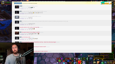 Asmongolds take on the XqC Among Us drama