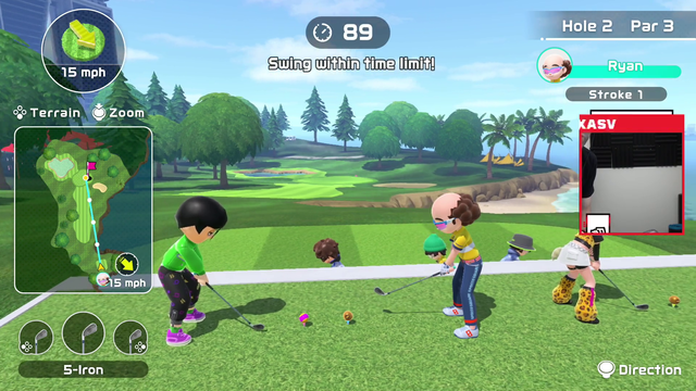 Just another day on the links for NL.