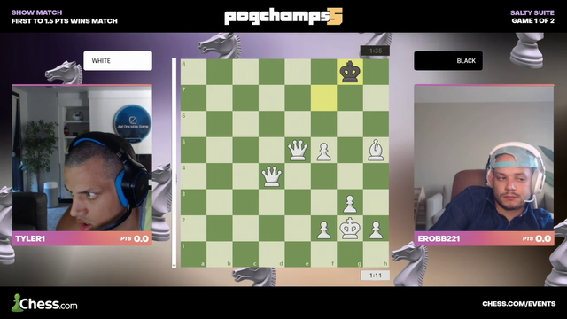 Tyler1 stalemates against Erobb221!!!