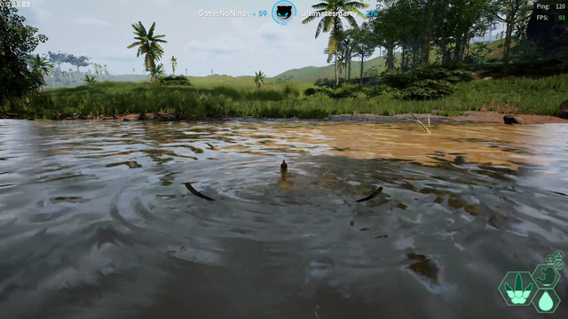 Just taking a dip