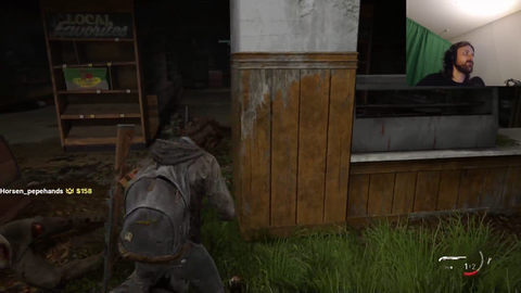 Viewer needs to pee during a playthrough