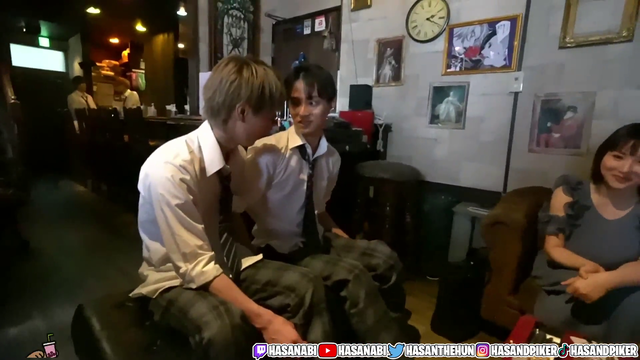 Two Guys Have A Bonding Moment