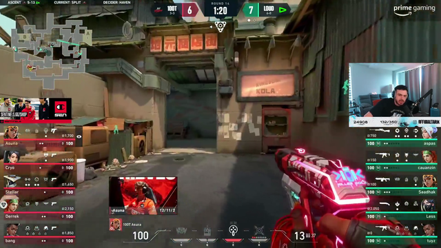 LOUD Aspas Insane 5k vs. 100 Thieves
