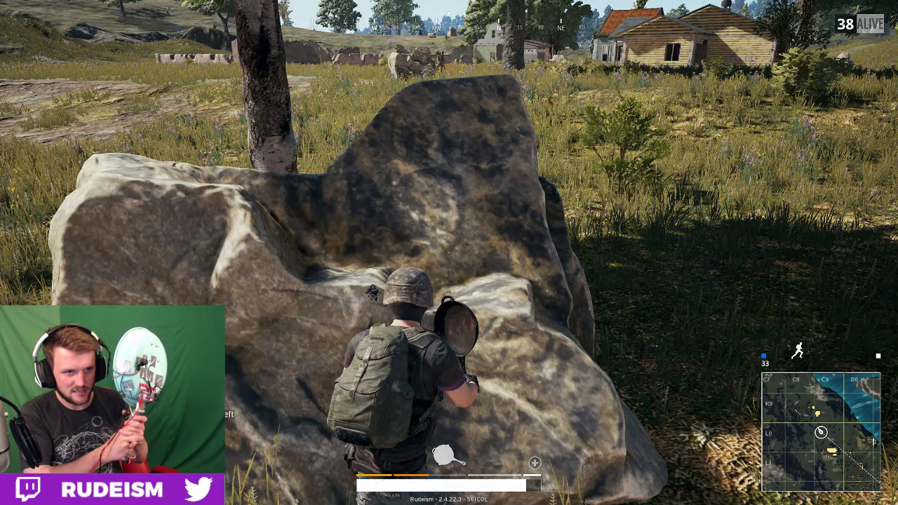 Trying to get a pan kill with a real-life pan