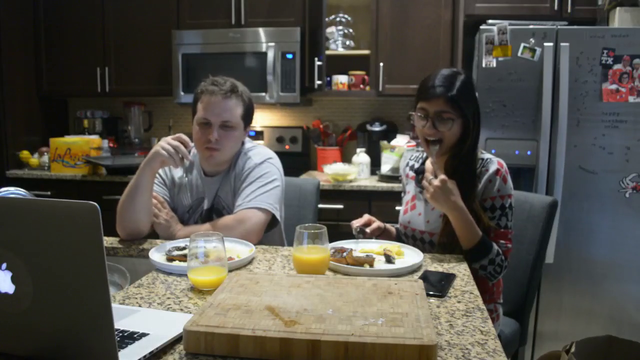 Mia Khalifa wishes Ice a Happy birthday.