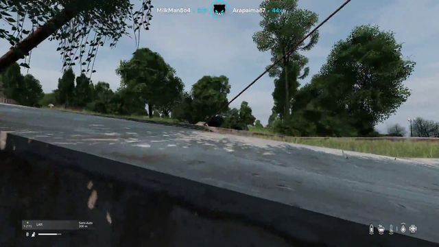 Lirik has a heated bridge accident