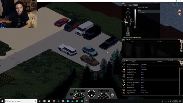 Jesserli Playing Project Zomboid - Parking 101