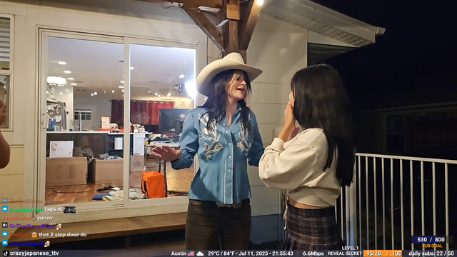Tanuki meets Buckshot Peach Cassidy