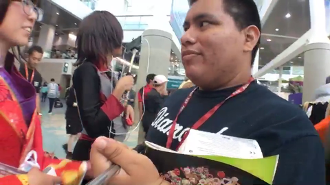 Andy with the moves