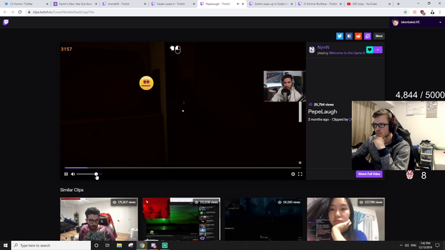 Double jump scare