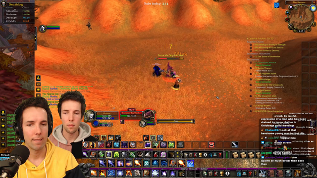 grubby almost dies watching his first death