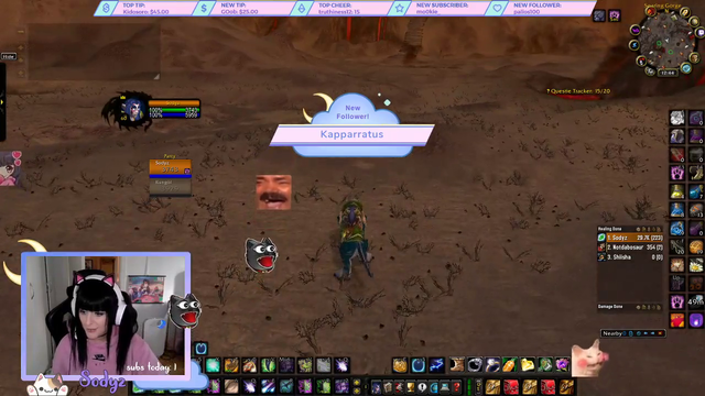 streamer shows off the first ever fan art of her