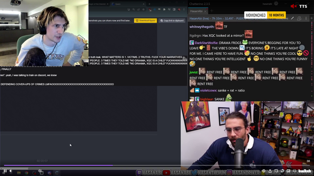 Apparently Hasan is wrong and XQC is right