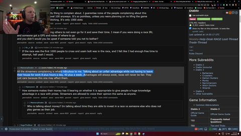 Quin69 reacts to Diablo 4 giving YTbers headstart