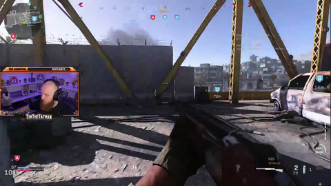 Tim going for a chopper gunner